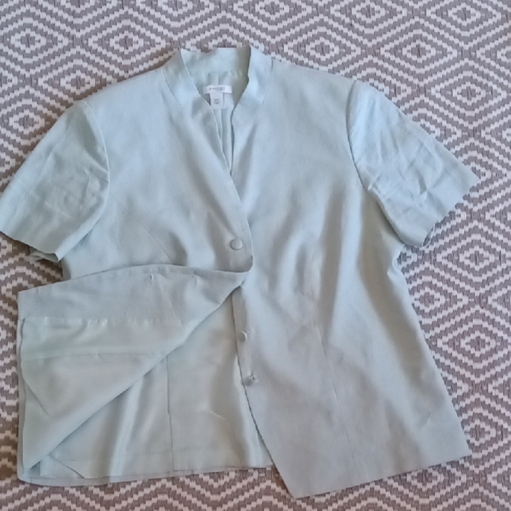 Dress Barn Light Green Blazer